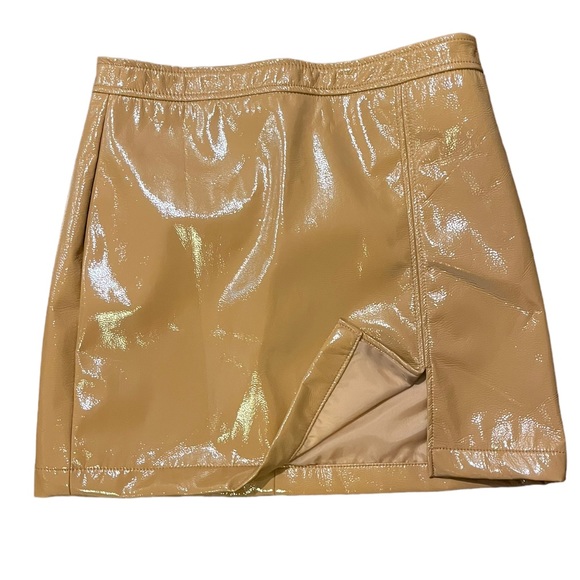 Shinestar Faux Leather Mini Skirt | Women’s L - Picture 2 of 6